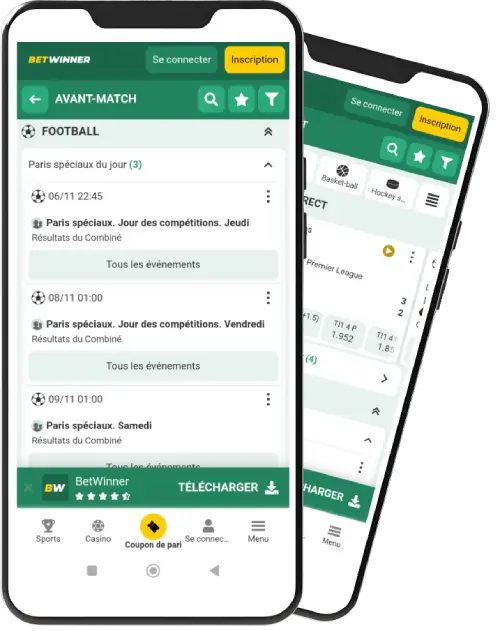 Sur quoi peut-on parier chez le bookmaker Betwinner