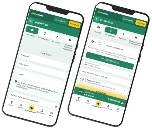 Comment faire une inscription Betwinner au Burkina Faso